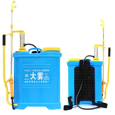 高压农用16L背负式手动式喷雾器打农药机园林果树背式手 动喷雾器图3