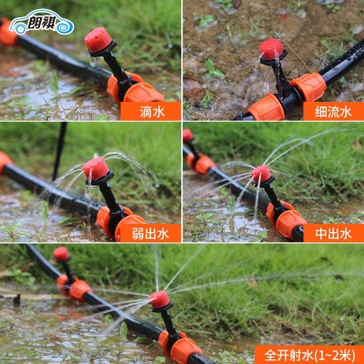 微喷滴灌绿植农用家用小户型阳台园艺盆栽喷头浇水器串联喷淋套装图3