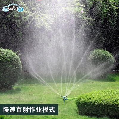 自动洒水器360°农业灌溉浇菜淋花喷头园艺工具旋转雾化园林草坪图5
