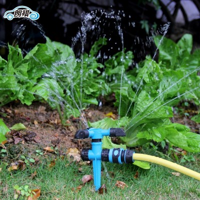 自动洒水器360°农业灌溉浇菜淋花喷头园艺工具旋转雾化园林草坪图4