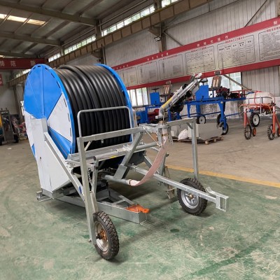 桁架式可移动淋灌机 农作物绞盘式灌溉机 75-300卷盘式喷灌机图4