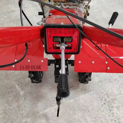 新型工字挡拖拉机款柴油微耕机除草田园农用手扶农用加厚耕地机械 1台图4
