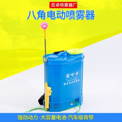 厂家批发雾可丰16L 18L 20L背负式农用电动喷雾器12V锂电池打药机 3个图4