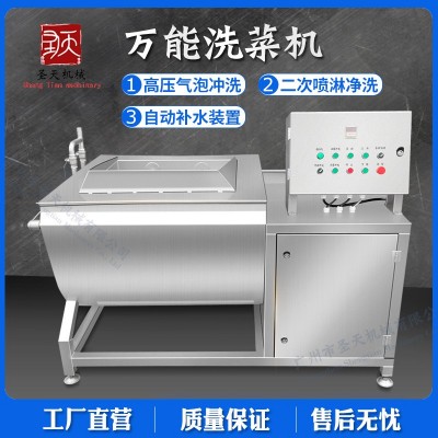 万能洗菜机 果蔬 肉类 海产品万能清洗机 自动出料臭氧清洗机图5