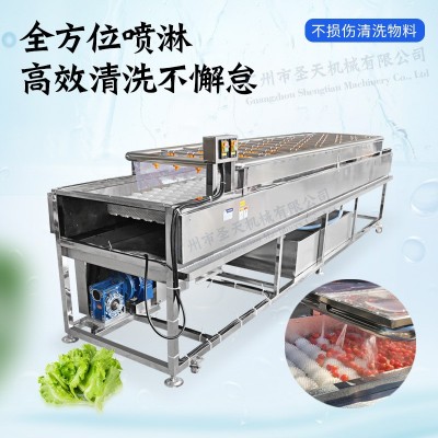 高压喷淋毛刷式清洗机 多功能清洗机 苹果百香果水蜜桃柠檬土豆图2