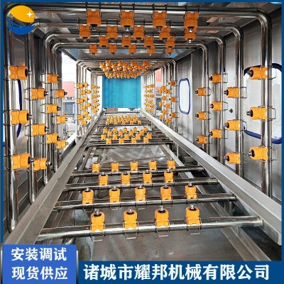 大型塑料周转筐清洗机 全自动去油污洗筐机 隧道连续工业洗框机图3