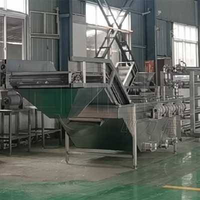 工厂直供工业不锈钢大型滚动自动翻爪式中药草药药材清洗机图3