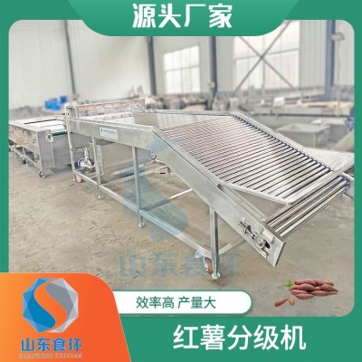 红薯分级机 果蔬分级机 荔枝石榴分级分拣机 牛油果分选机图3