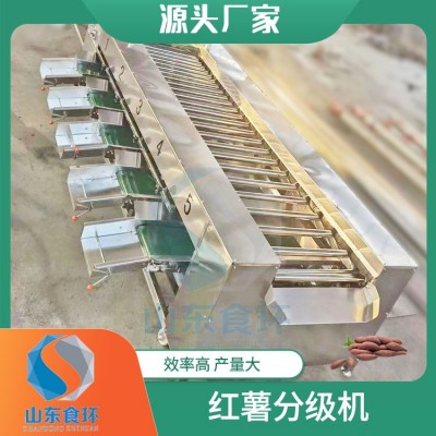 红薯分级机 果蔬分级机 荔枝石榴分级分拣机 牛油果分选机图2