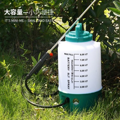 小型电动消杀喷雾器高压锂电池打药消毒机农用背负式新式农药喷壶图2