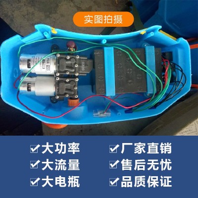 新款充电打药机背负式高压农药电喷壶消毒电动喷雾器农用双泵图3