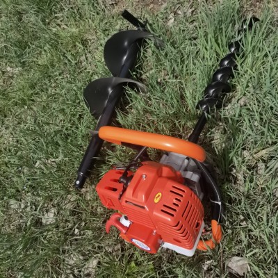 厂家批发地钻 打桩果园挖洞钻头农用汽油手提式打孔松土施肥地钻图5