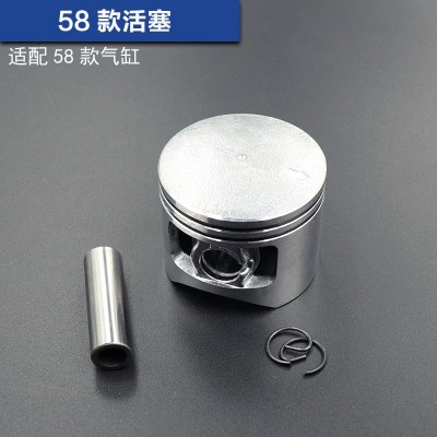 油锯气缸配件气缸活塞活塞环伐木锯汽油锯气缸通用52/58气缸配件图5