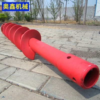 多规格地钻 双叶单叶地钻种植机挖坑机施肥机打洞机钻头图3