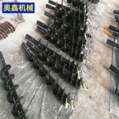 厂家销售地钻 小型电动大功率挖坑机配件螺旋打桩机植树机地钻图5