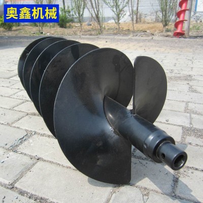 厂家销售地钻 小型电动大功率挖坑机配件螺旋打桩机植树机地钻图3