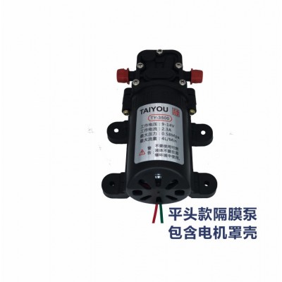 水泵喷雾器水泵喷雾泵高压水泵台优水泵平头泵 内回流 12V，4L图4