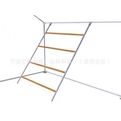 鸡跑笼镀锌鸡息架 镀锌鸡棚户外大型家禽鸡舍防晒带顶防水鸡爬梯图5