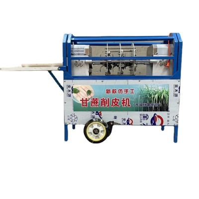 全自动甘蔗去皮机商用甘蔗削皮机多功能仿手工甘蔗刨皮机去皮机图5