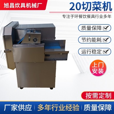 现货销售20型切菜机 切段切片 切韭菜 胡萝卜茄子切片机图2