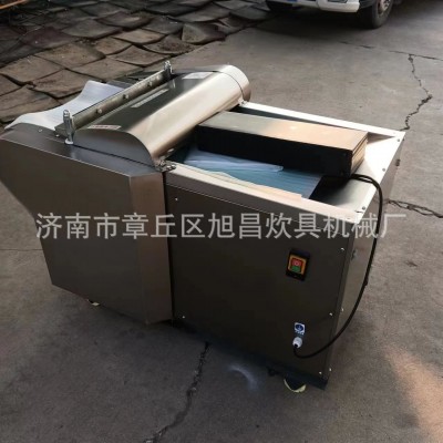 现货销售1000型平头切菜机 切丝切片切段切块 商用切菜机图3