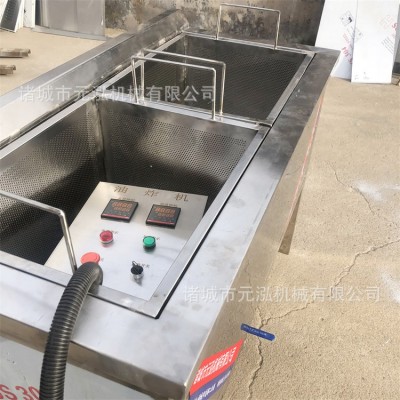江米条大型油炸机商用自动控温油水一体电炸炉虾条膨化食品油炸机图5