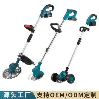 MuLinSen 10寸电动割草机21v锂电池大功率割灌木无刷除 草机批发图2