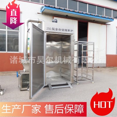 烧鸡上色炉 门头房小型熏蒸炉 熟食糖熏设备商用全自动烟熏炉图2