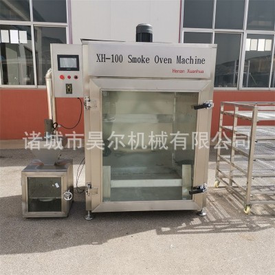 烧鸡上色炉 门头房小型熏蒸炉 熟食糖熏设备商用全自动烟熏炉图3