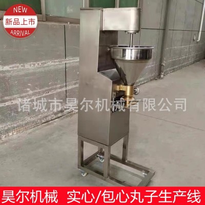 实心肉丸机 包心丸子机配件 鸡脯丸子狮子头加工设备 昊尔丸子线图4
