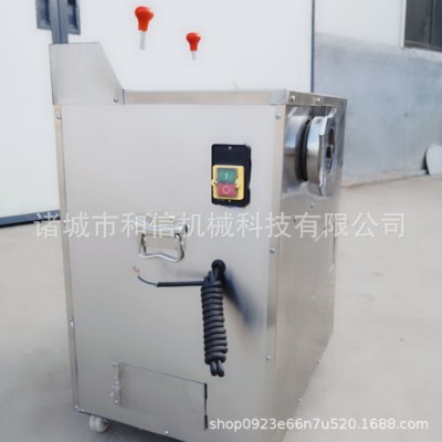 供应各式肉类切片设备 小型商业切肉机 全自动厨房绞切两用机图4