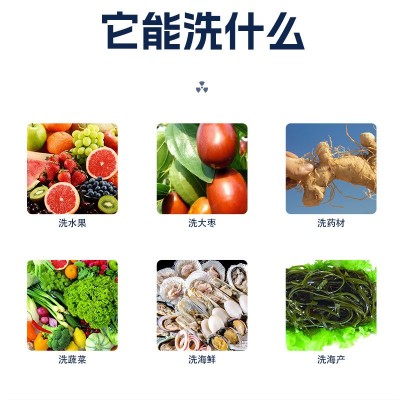 商用气泡清洗机 食堂净菜加工成套设备 全自动果蔬喷淋式清洗机图2