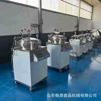 立式反压杀菌锅 熟食杀菌设备 商用小型牛肉粽子高压灭菌锅图2