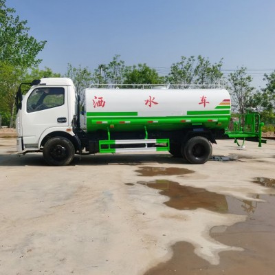 绿化喷洒洒水车 公路马路抑尘车 东风蓝牌新能源炮雾车工地喷洒车图2