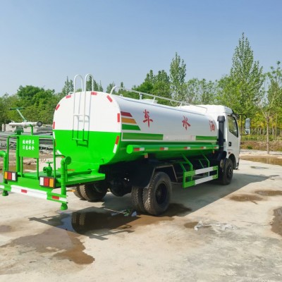 绿化喷洒洒水车 公路马路抑尘车 东风蓝牌新能源炮雾车工地喷洒车图5