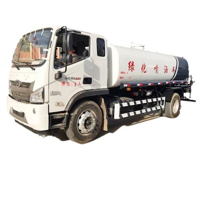 抑尘洒水车工地降尘雾炮洒水车厂家多功能下水道淤泥清理车图5