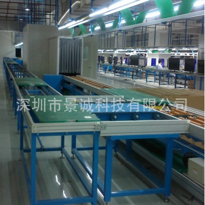 流水线皮带线组装线升降自动化流水线18DB静音房定 制景诚工厂图3