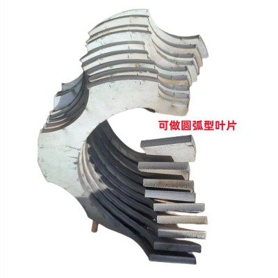 不锈钢螺旋叶片单片绞龙叶片设备厂家201/304/310S/316L小型加厚图4