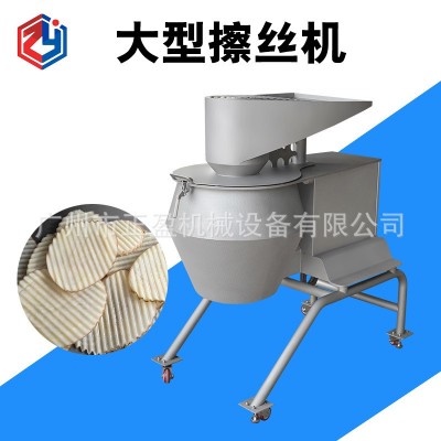 大型土豆切波浪片机 1000-3000公斤/小时土豆片机 商用红薯切片机图2