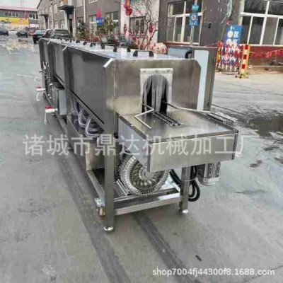 酱菜玻璃瓶清洗烘干机 猫粮马口铁罐头瓶清洗机 广口瓶清洗杀菌机图3