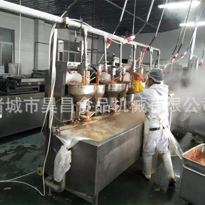 上料机 肉丸鱼豆腐虾滑蟹排自动供料机 肉丸红肠自动上料生产线图4