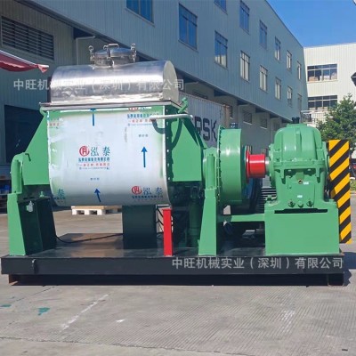 广东厂家硅橡胶捏合机固态硅胶电加热捏合机下螺杆阻尼材料捏合机图3