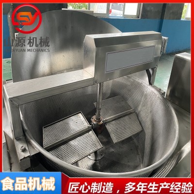 香脆椒 香辣酥油炸锅 花生米油炸辣椒油炸机器 全自动搅拌油炸锅图5