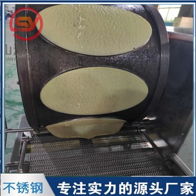 山源牌八寸千层蛋皮机 全自动小型蛋皮机设备 蛋糕千层皮机图5