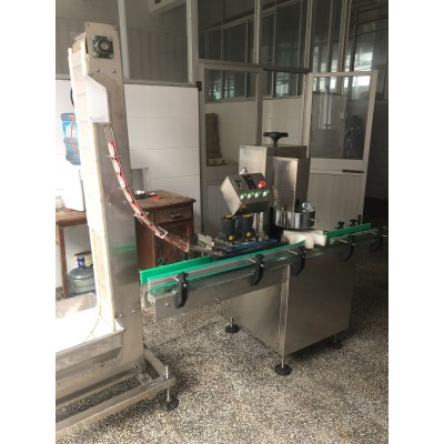 现货厂家 全自动拨盘式真空旋盖机 三旋玻璃瓶真空旋盖机保鲜图2
