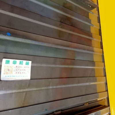 载重链板传送带 钢铁块链板提升机带拖轮隔料仓板链板输送机厂家图2