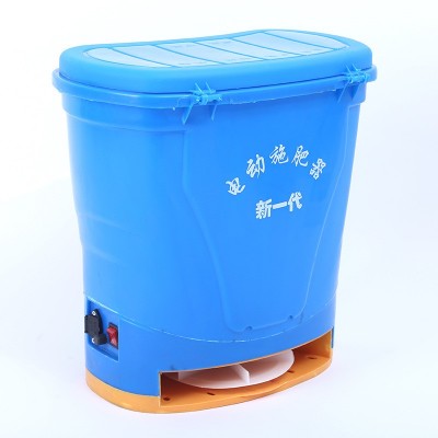 电动施肥器前抱式手柄式施肥机农用撒肥器撒肥机鱼塘投饵机水肥机图4