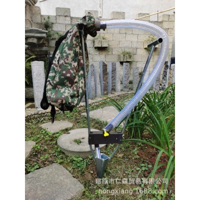 施肥小钻风农翔点肥追肥器背负式开合根部手动地膜湿土背包无助力图3