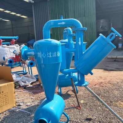 全自动离心过滤器 农业园林节水灌溉泥沙河水叠片式过滤设备图5