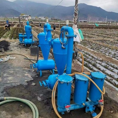 全自动离心过滤器 农业园林节水灌溉泥沙河水叠片式过滤设备图3
